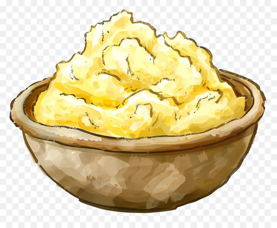 Puré De Papas，Batida PNG