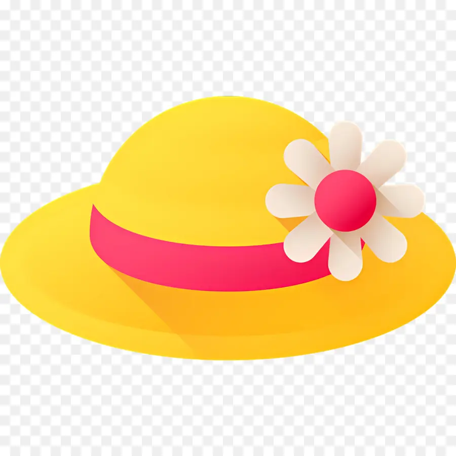 Sombrero Pamela，Sombrero Amarillo PNG