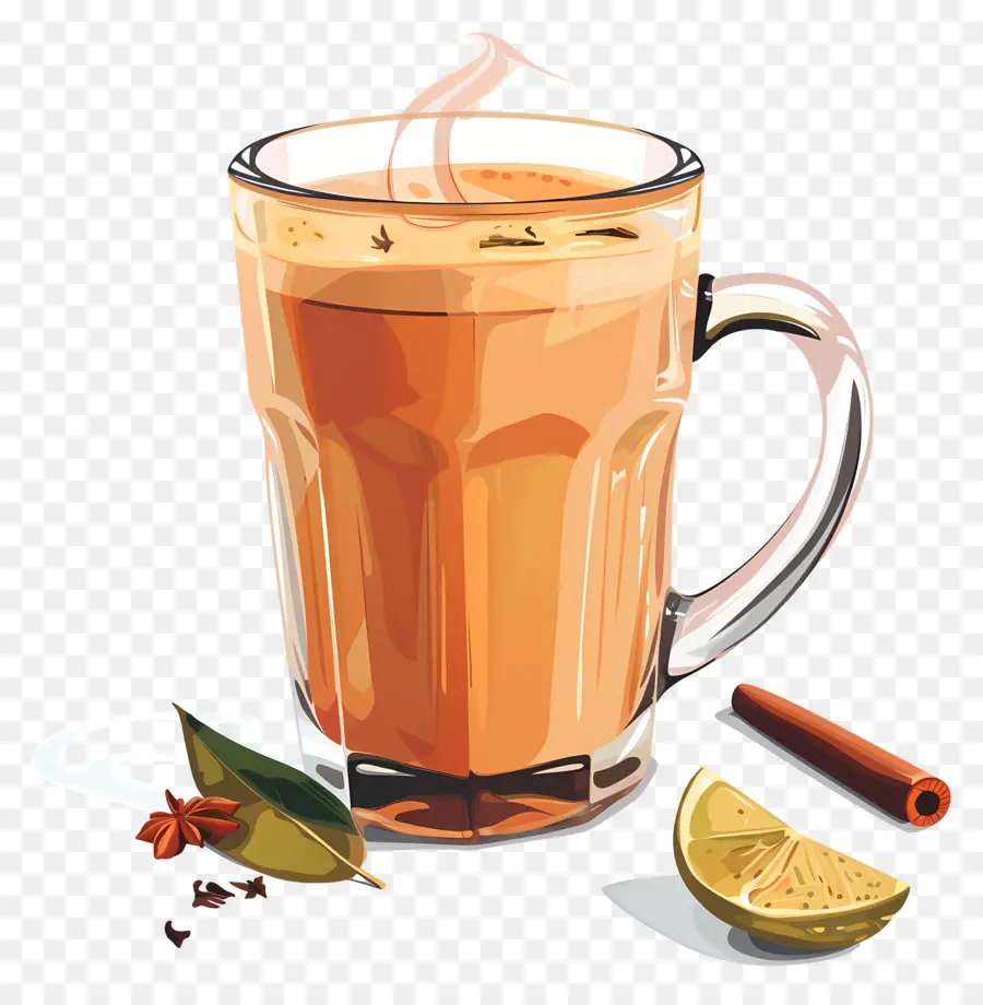Masala Chai，Bebida De Naranja PNG