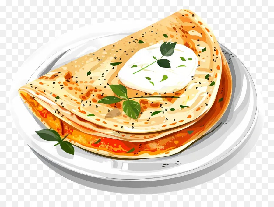 Dosa，Crepes PNG