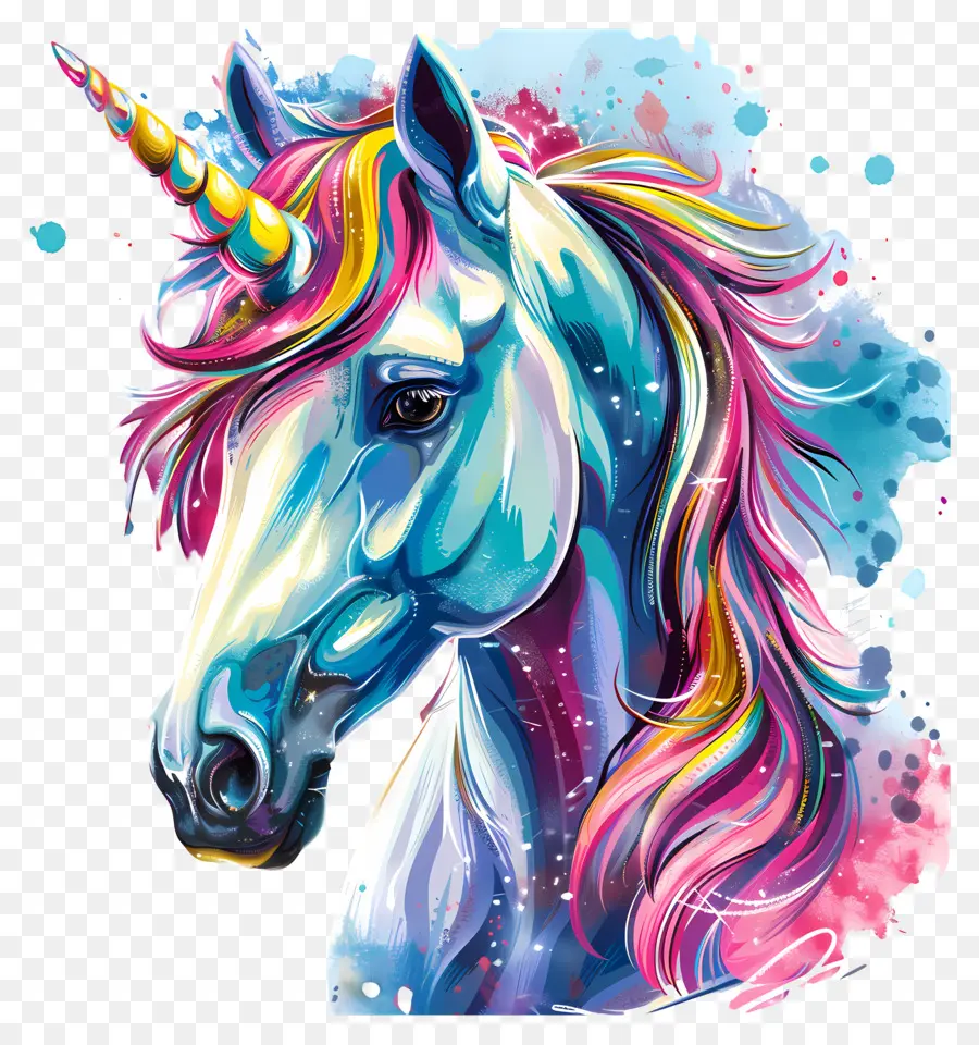 Unicornio，Arcoíris PNG