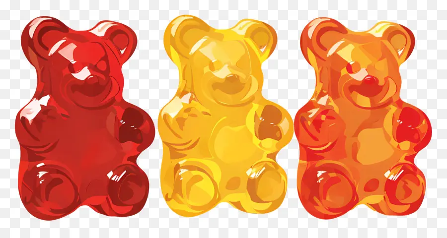 Gummy Bears，Con Sabor PNG