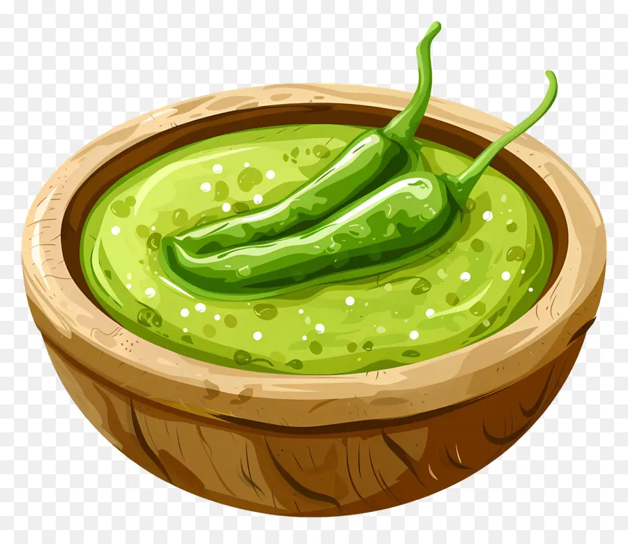 Salsa De Chile Verde，Sustituto De Crema Agria PNG