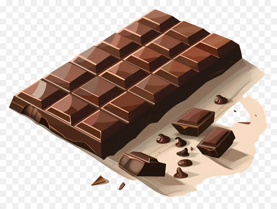 Barra De Chocolate，Barras De Chocolate PNG