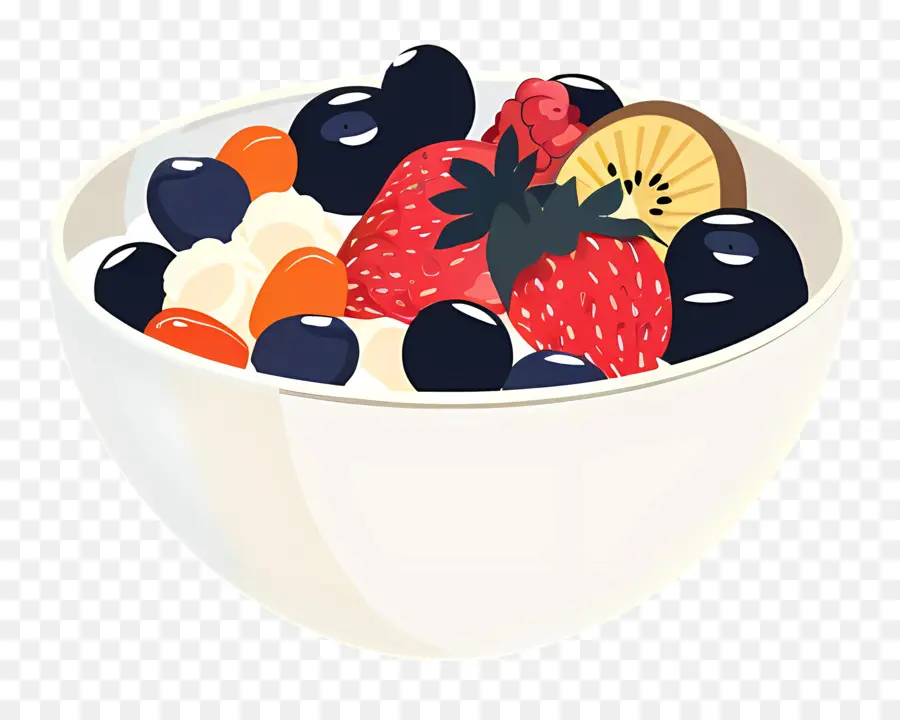 Tazón De Cereales，Frutero PNG