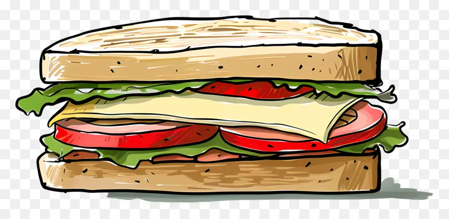 Sandwich，Menú PNG