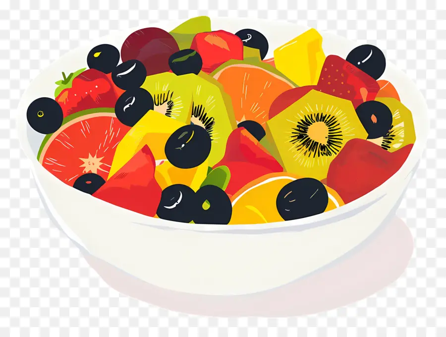 Ensalada De Fruta，Bol PNG