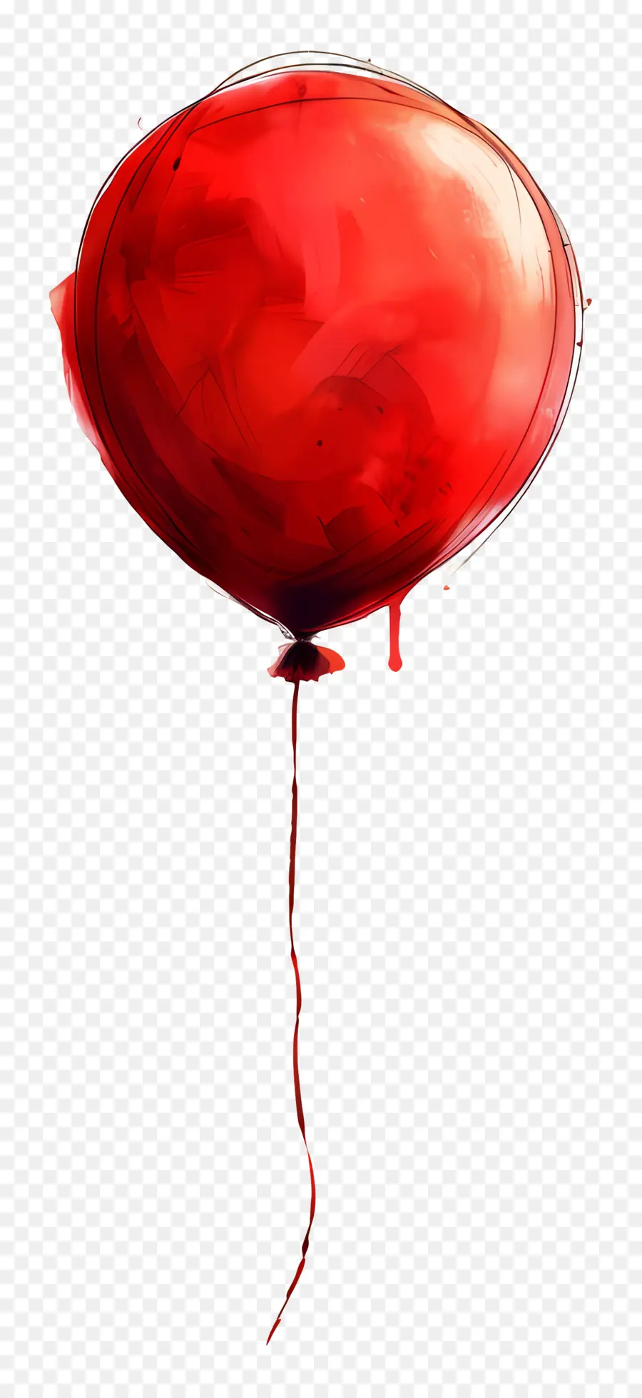 Red Balloon，Ronda Globo PNG