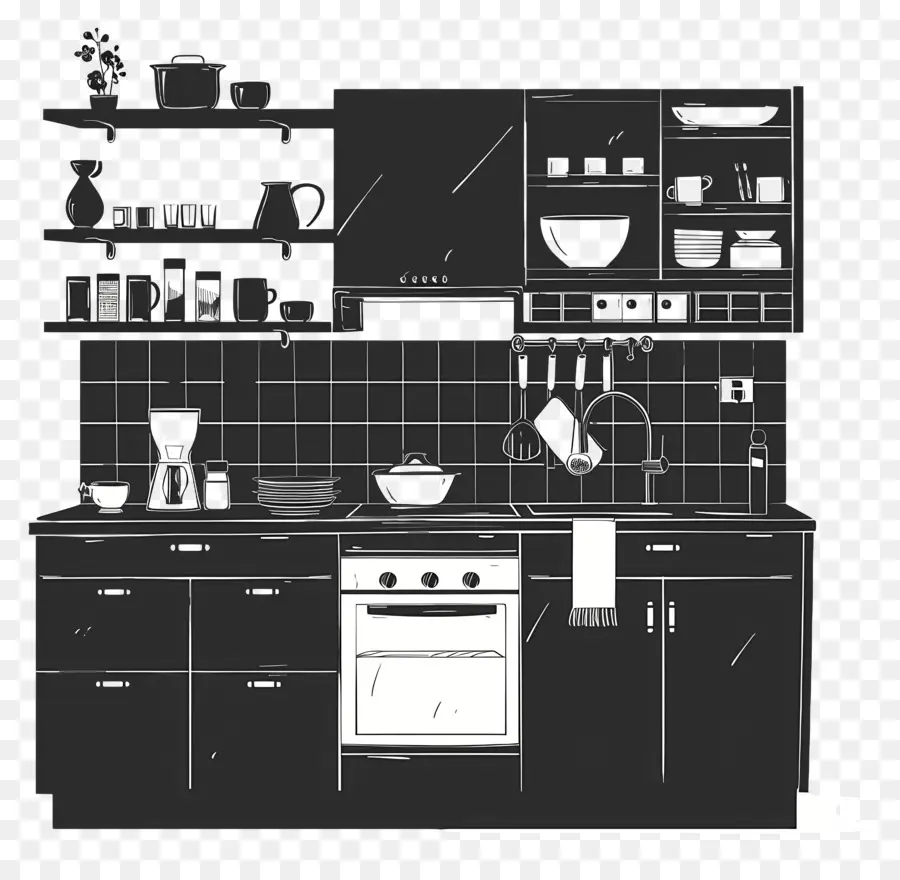 Cocina，Gabinetes PNG