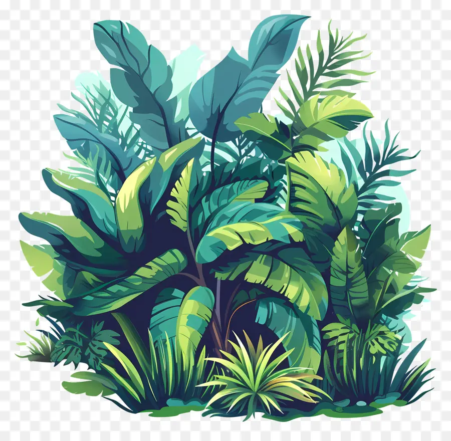 Arbusto Verde，Selva PNG