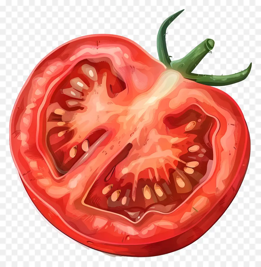 Rodaja De Tomate，Tomate PNG