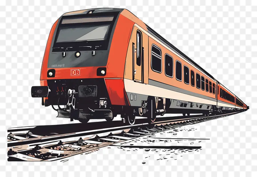 Tren，Tren De Pasajeros PNG