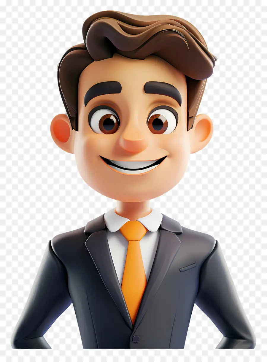 Smiling Business Man，El Empresario PNG