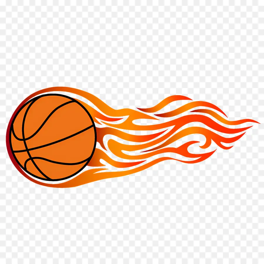 Baloncesto，Fuego PNG