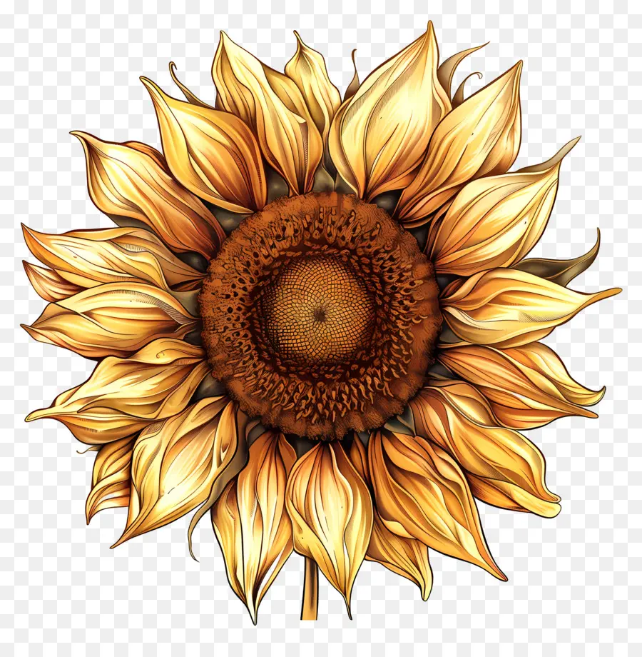 Girasol，Flor PNG