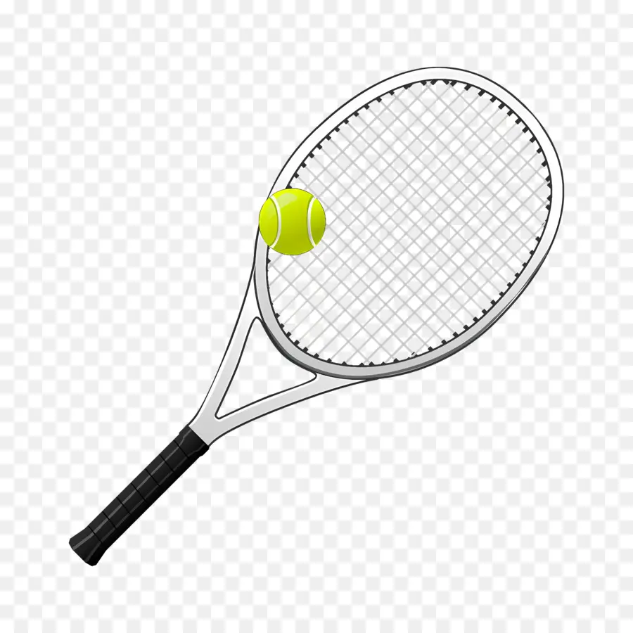 Pelota De Tenis，Raqueta De Tenis PNG