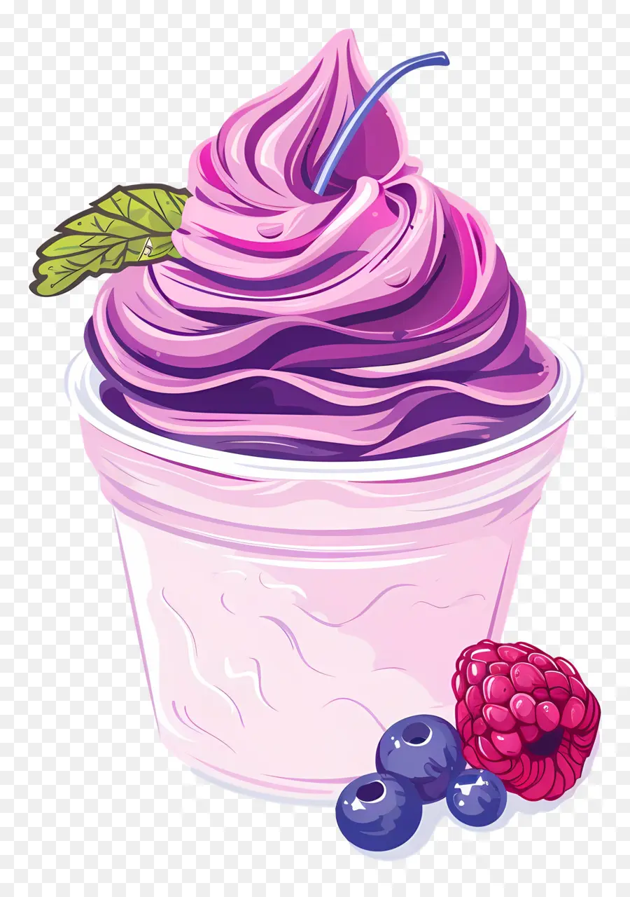 Helado De Yogur，Helado PNG