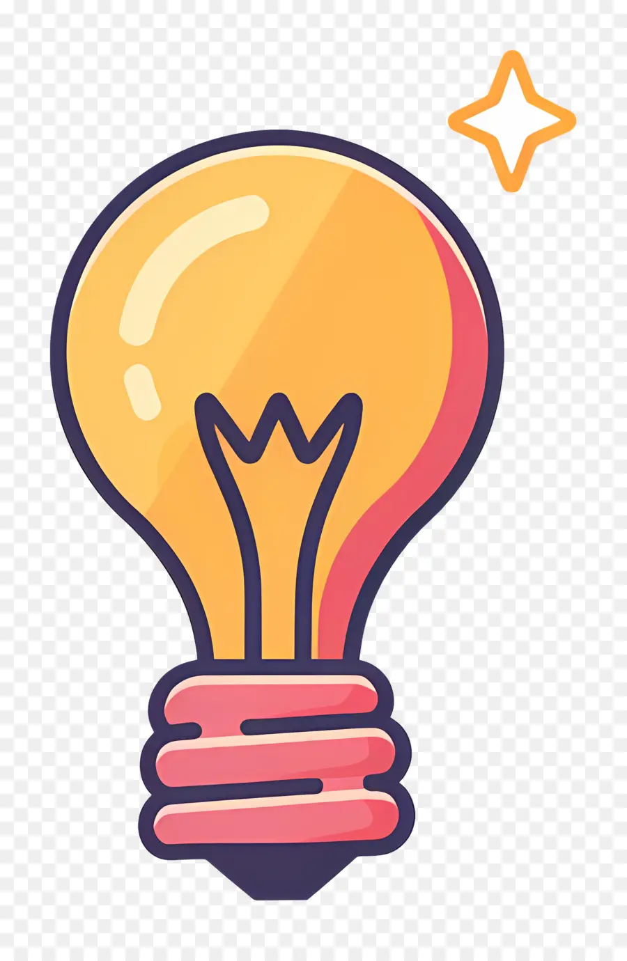 Lightbulb，Idea PNG