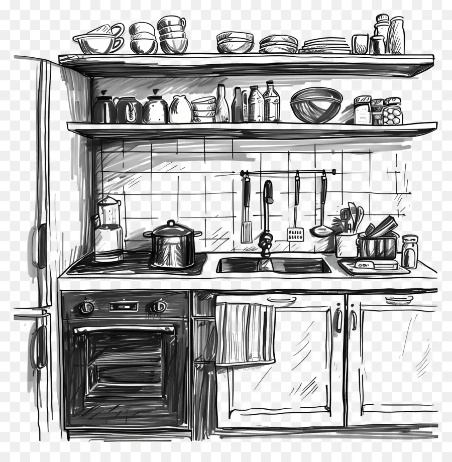 Cocina，Cocina Pequeña PNG