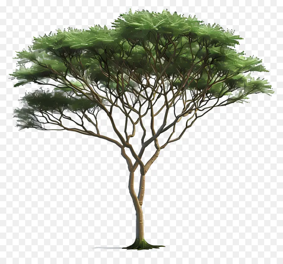 3d Acacia Tree，Árbol PNG