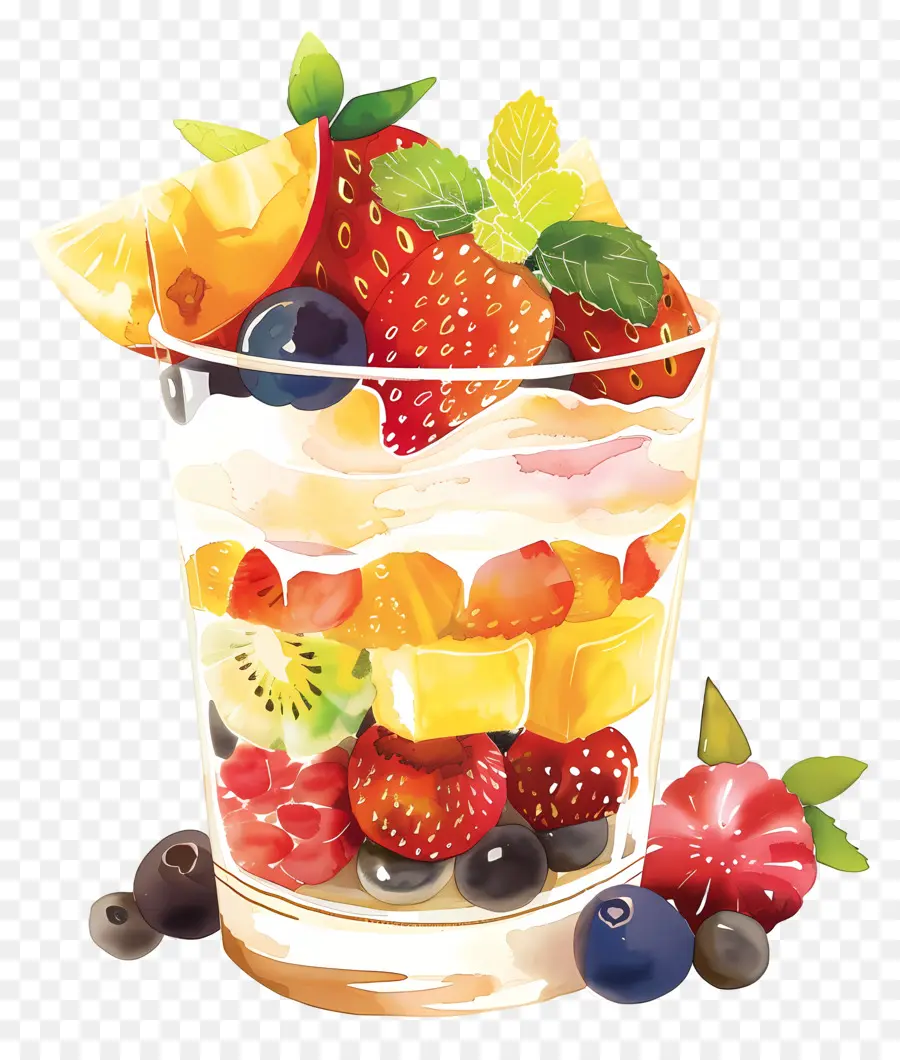 Fruta Perfecta，Fruit Cocktail PNG