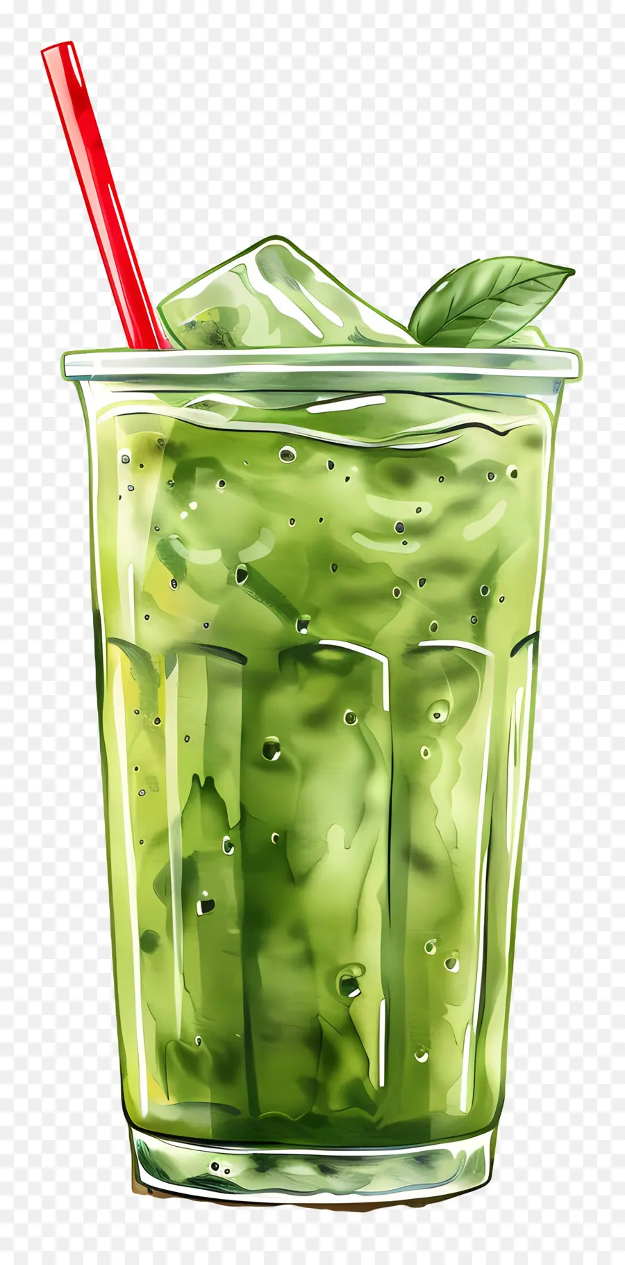 Beber Té Matcha，Bebida De Menta PNG