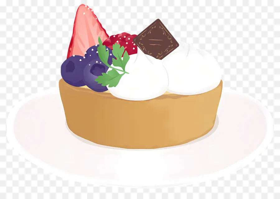 De Postre，Tartaleta De Fruta PNG