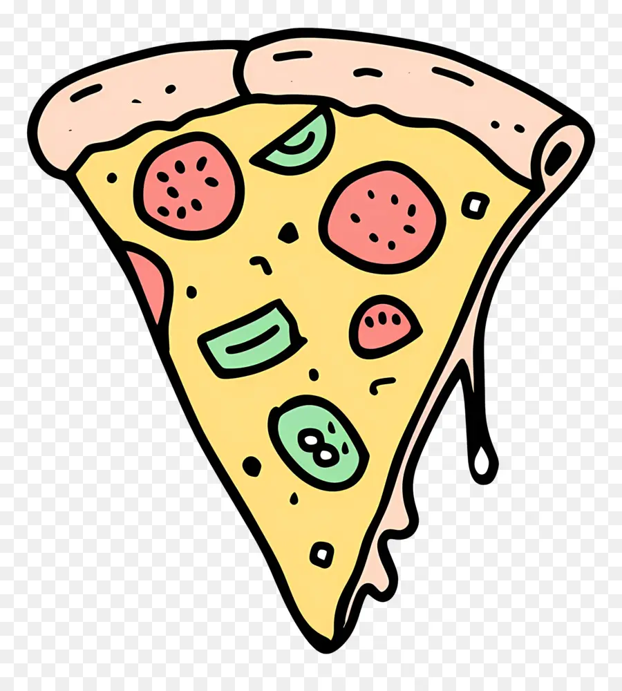 Doodle De Pizza，Pizza PNG