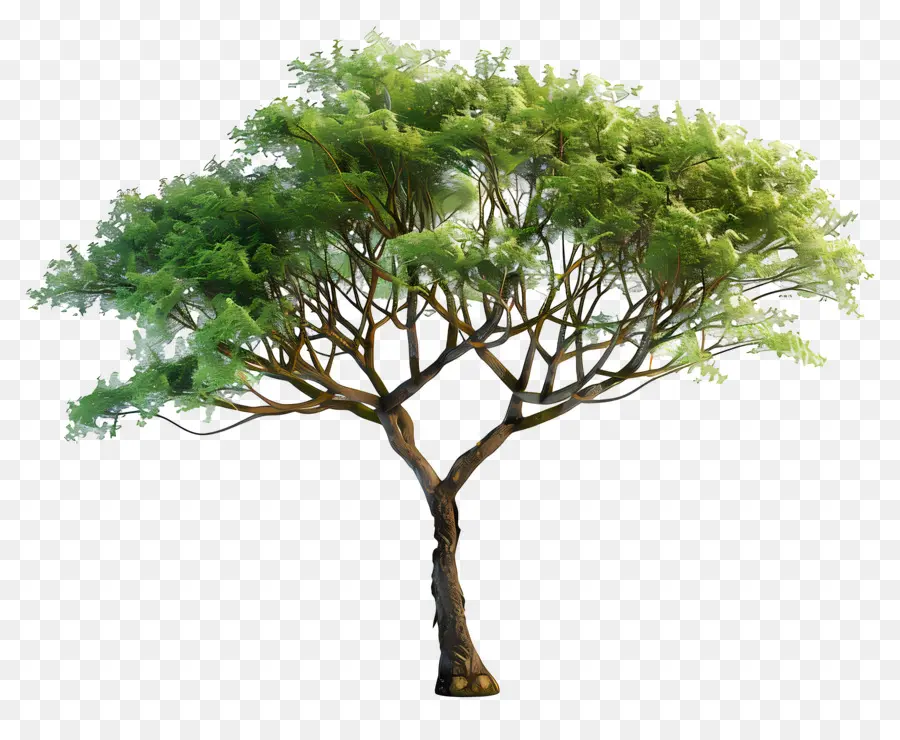 3d Acacia Tree，Árbol PNG