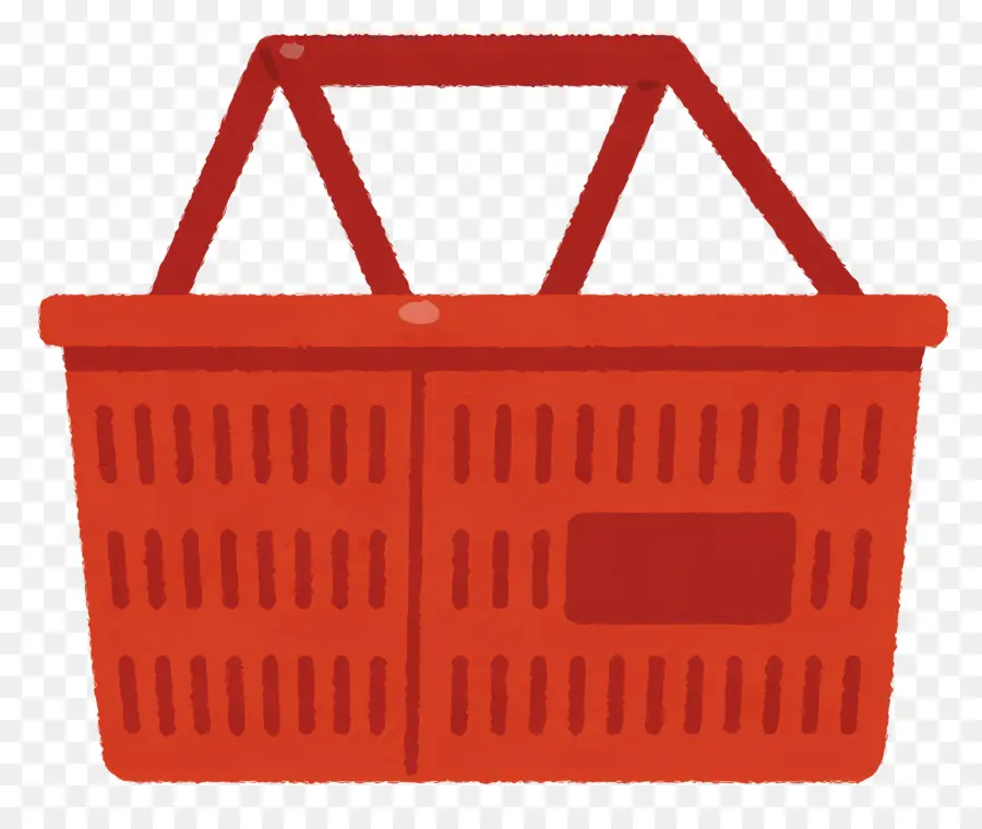 La Cesta De La Compra，Carro Rojo PNG