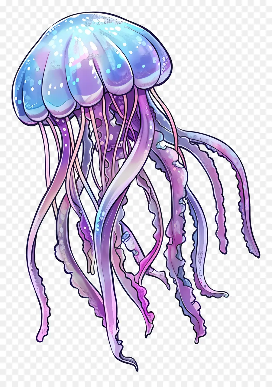 Las Medusas，Púrpura De Las Medusas PNG