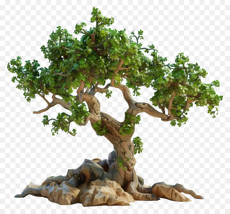 Roble 3d，árbol De Los Bonsais PNG