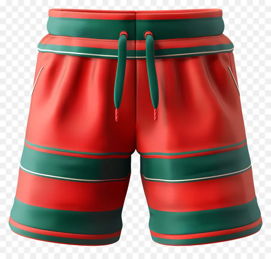 Rojo Cortos，Pantalones Deportivos PNG