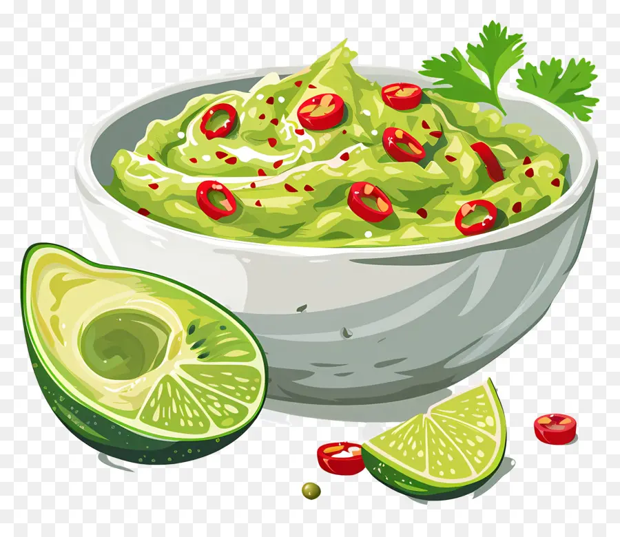 Guacamole，La Salsa PNG