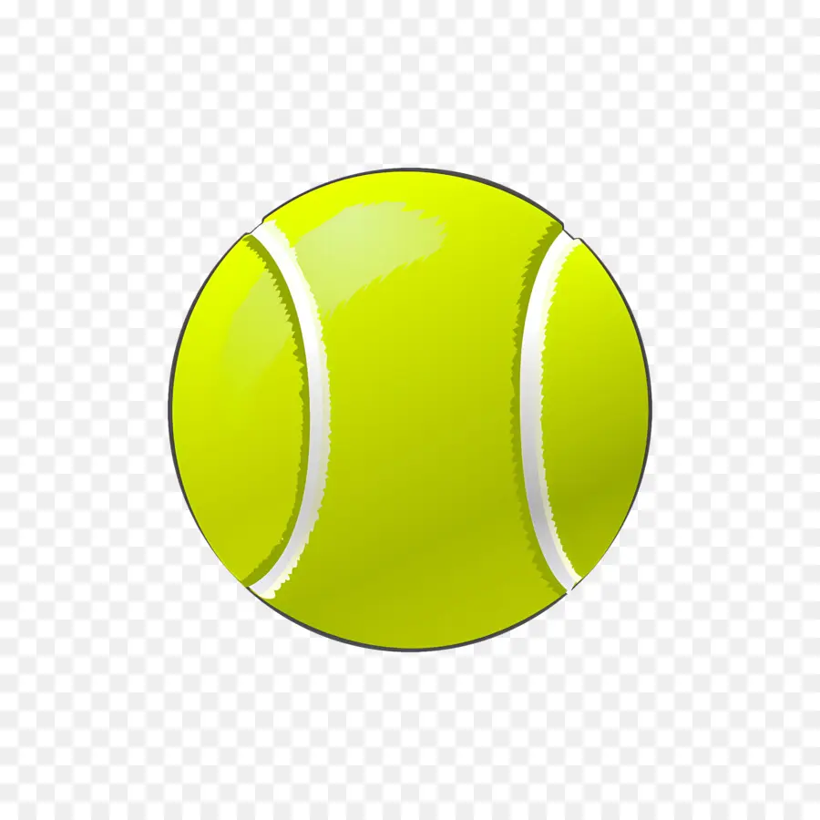 Pelota De Tenis，Amarillo PNG