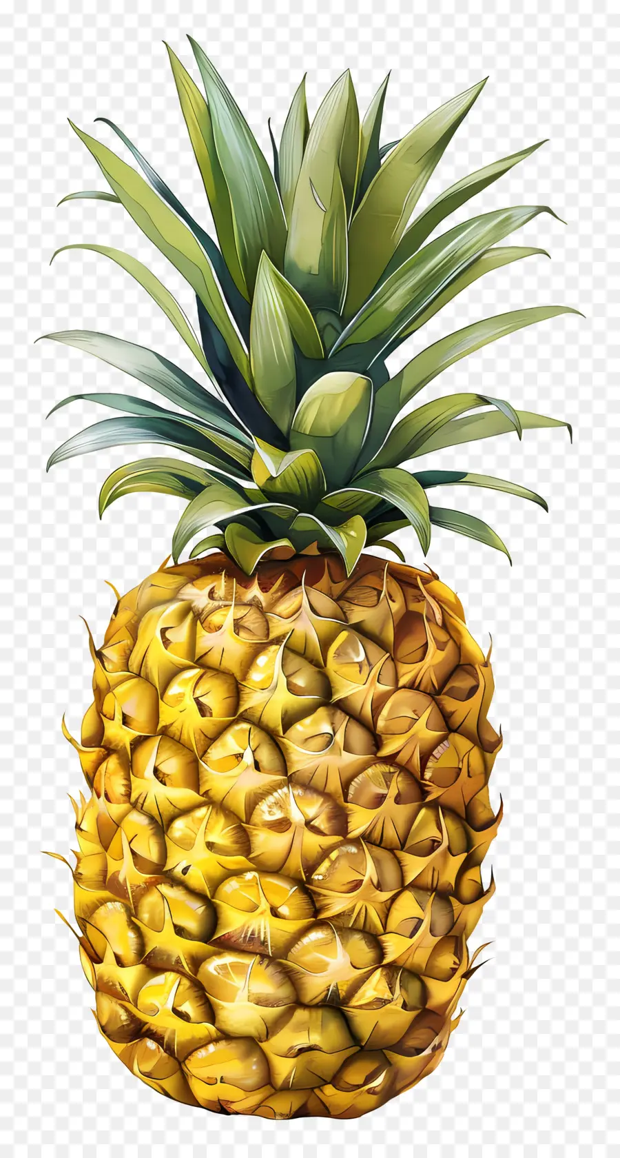 Piña，Pintura De Piña PNG