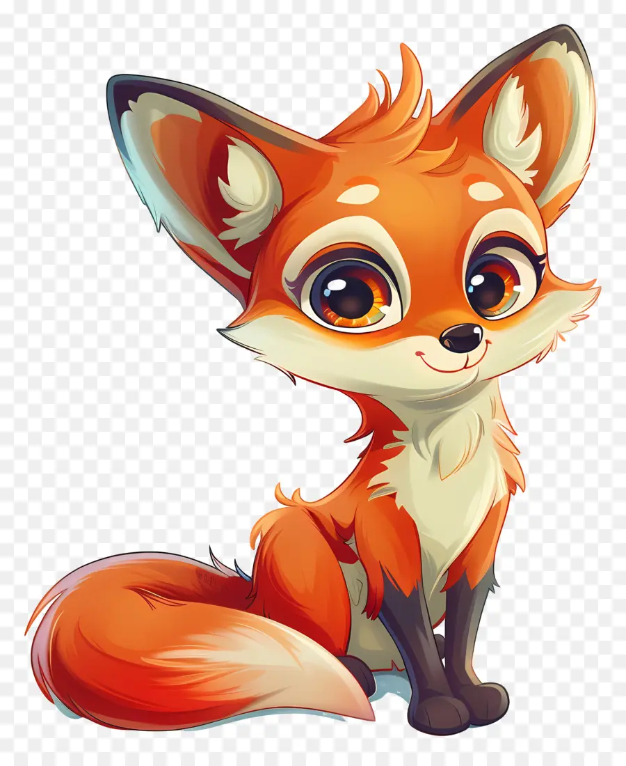 Lindo Fox，Zorro Rojo PNG