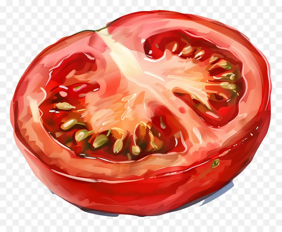 Rodaja De Tomate，Tomate PNG