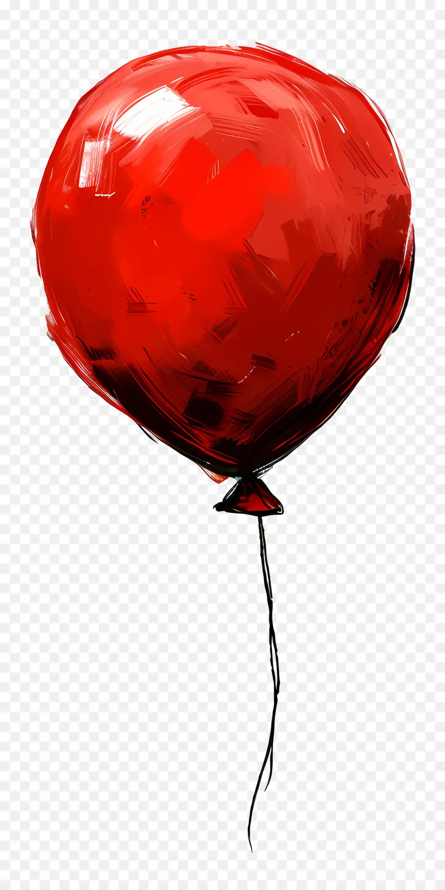 Red Balloon，Flotante PNG