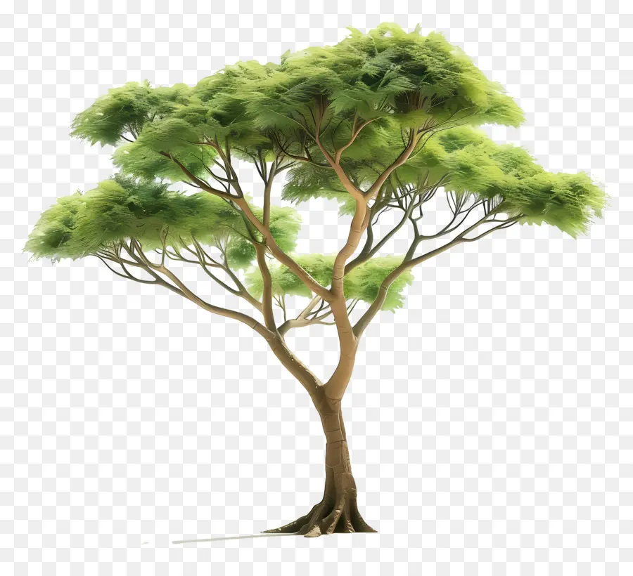 3d Acacia Tree，Árbol PNG