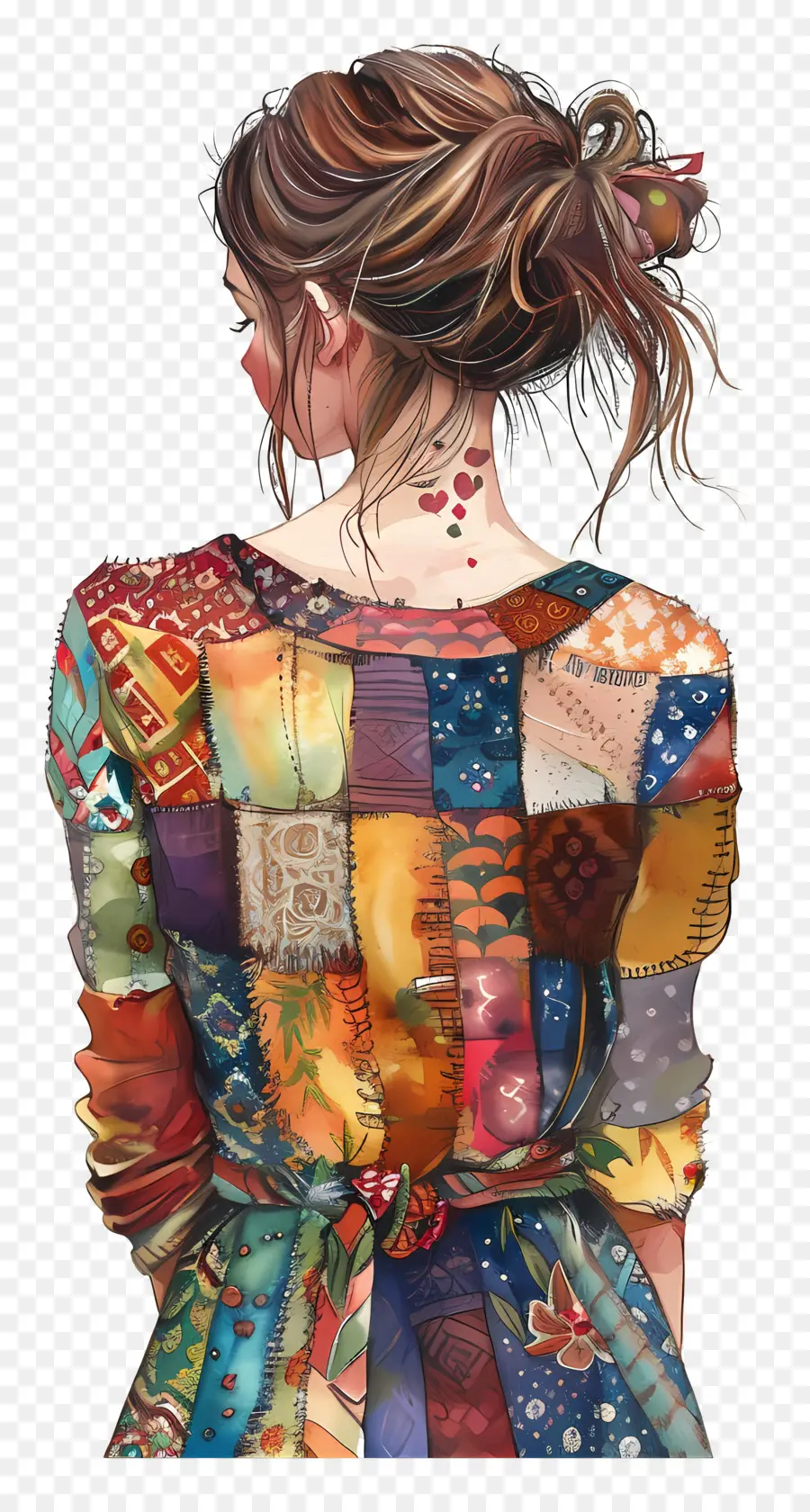 Moda Mujer，Chaqueta Acolchada PNG