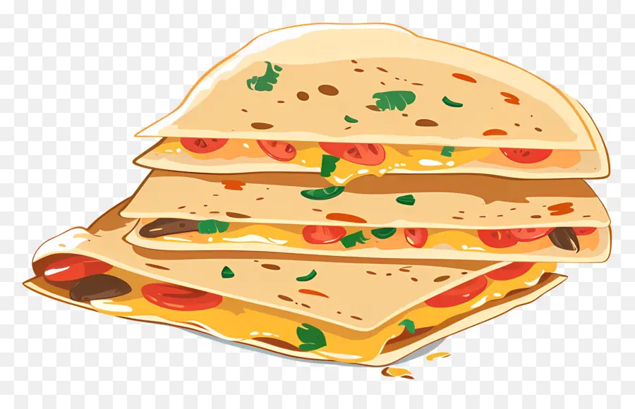 Quesadilla，Quesadilla De Queso PNG