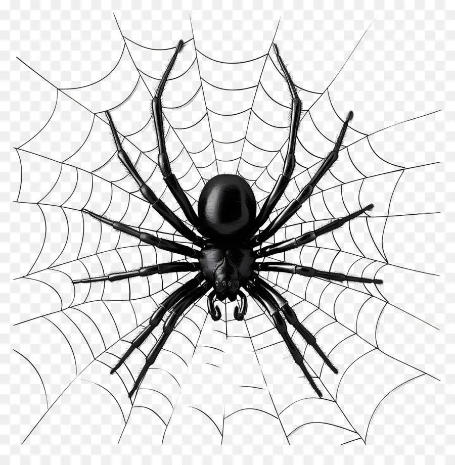 Araña，Araña Negra PNG