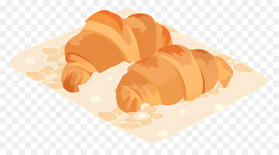 De Postre，Croissants PNG