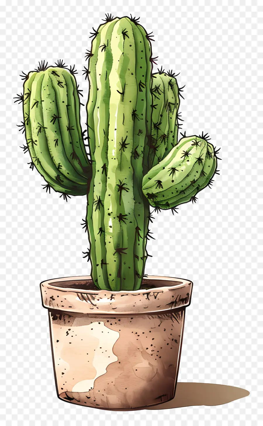 Cactus，Bote PNG