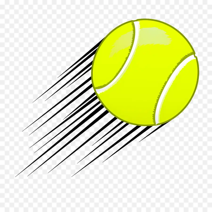 Pelota De Tenis，Amarillo PNG