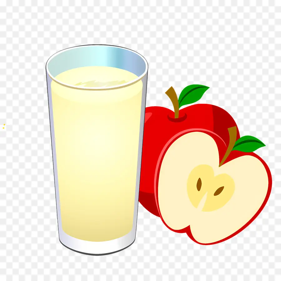 Zumo De Fruta，El Jugo De Manzana PNG