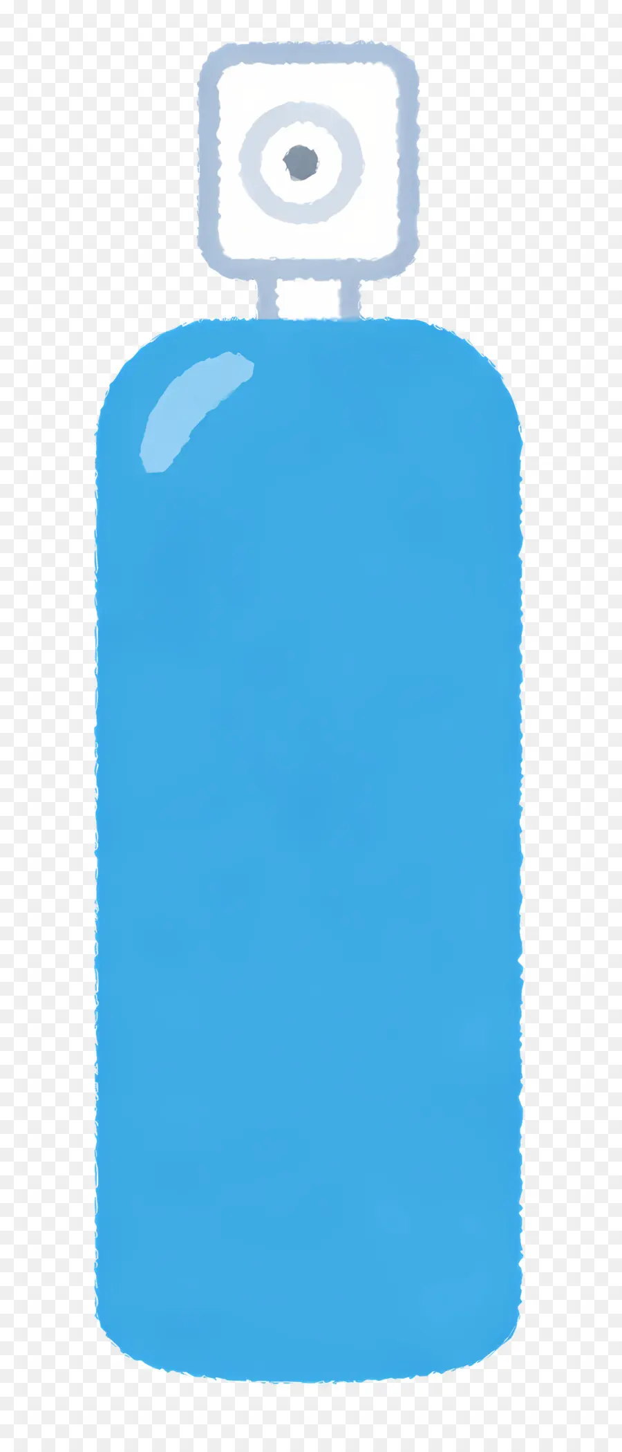 Aerosol，Azul Botella De Plástico PNG