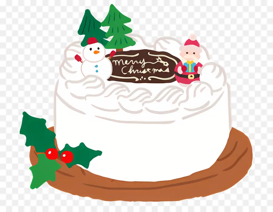 De Postre，Pastel De Navidad PNG