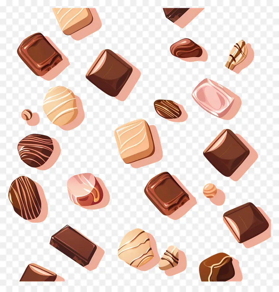 Dulces De Chocolate，Chocolate PNG